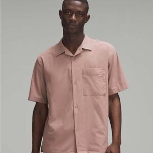 Lululemon Airing Easy Camp Collar Shirt in Twilight Rose